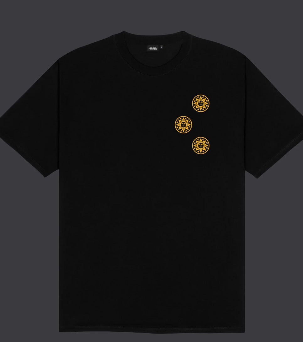 Dolly Noire Asso di Denari - Outline Tee Black