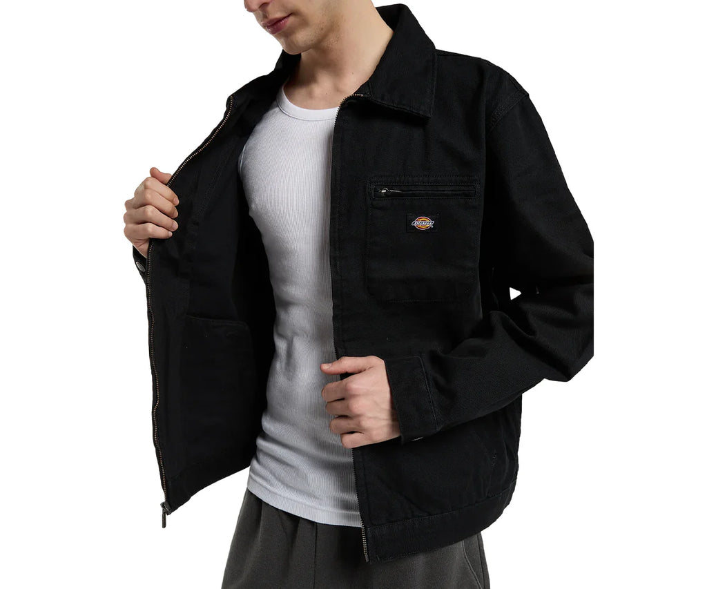 Dickies CANVAS PAINTER JACKET - BLACK