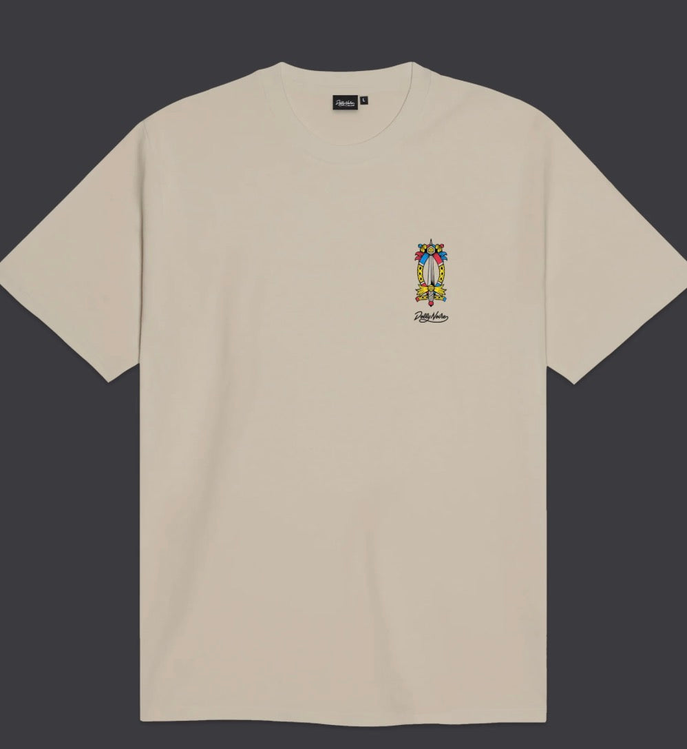 Dolly Noire Asso di Spade Denari tee beige